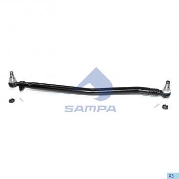 Тяга рулевая SCANIA 4 series продольная L=1053мм SAMPA SAMPA 097.105-01