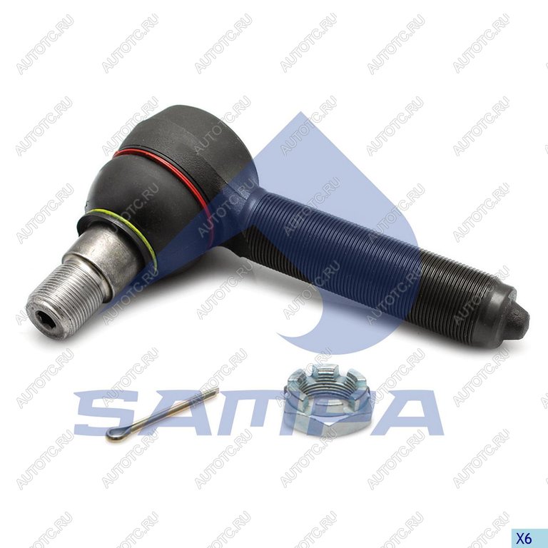 1 279 р. Наконечник рулевой тяги VOLVO RENAULT SAMPA SAMPA 097.1080-01  с доставкой в г. Пермь