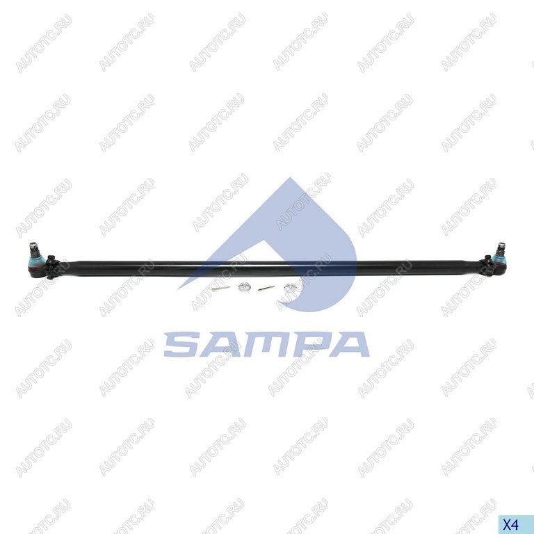 6 999 р. Тяга поперечная L=1652мм MAN SAMPA SAMPA 097.157-01  с доставкой в г. Пермь
