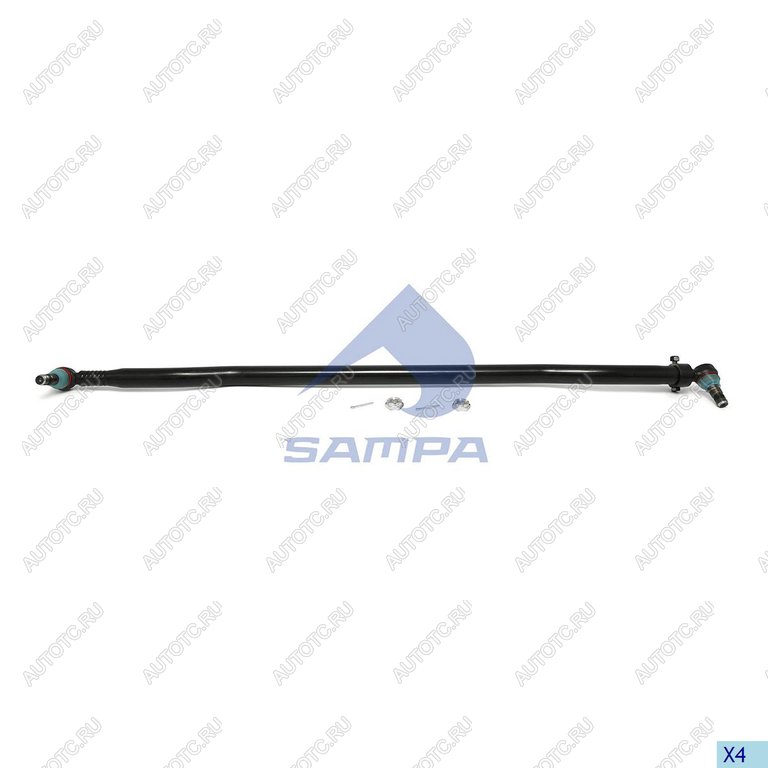 9 499 р. Тяга рулевая MERCEDES Actros поперечная L=1735 SAMPA SAMPA 097.227-01  с доставкой в г. Пермь