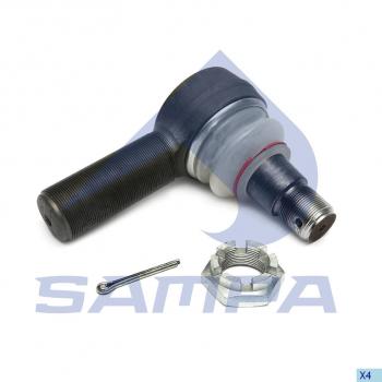 2 899 р. Наконечник рулевой тяги SAF MERCEDES правый (M38х1.5M30х1.5,L=135) SAMPA SAMPA 097.232-01  с доставкой в г. Пермь. Увеличить фотографию 1
