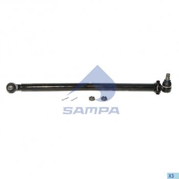 4 169 р. Тяга рулевая MERCEDES Atego продольная L=837мм SAMPA SAMPA 097.319-01  с доставкой в г. Пермь. Увеличить фотографию 1
