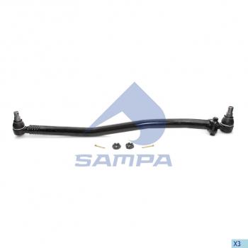 4 849 р. Тяга рулевая MERCEDES Actros продольная L=876мм SAMPA SAMPA 097.323-01  с доставкой в г. Пермь. Увеличить фотографию 1