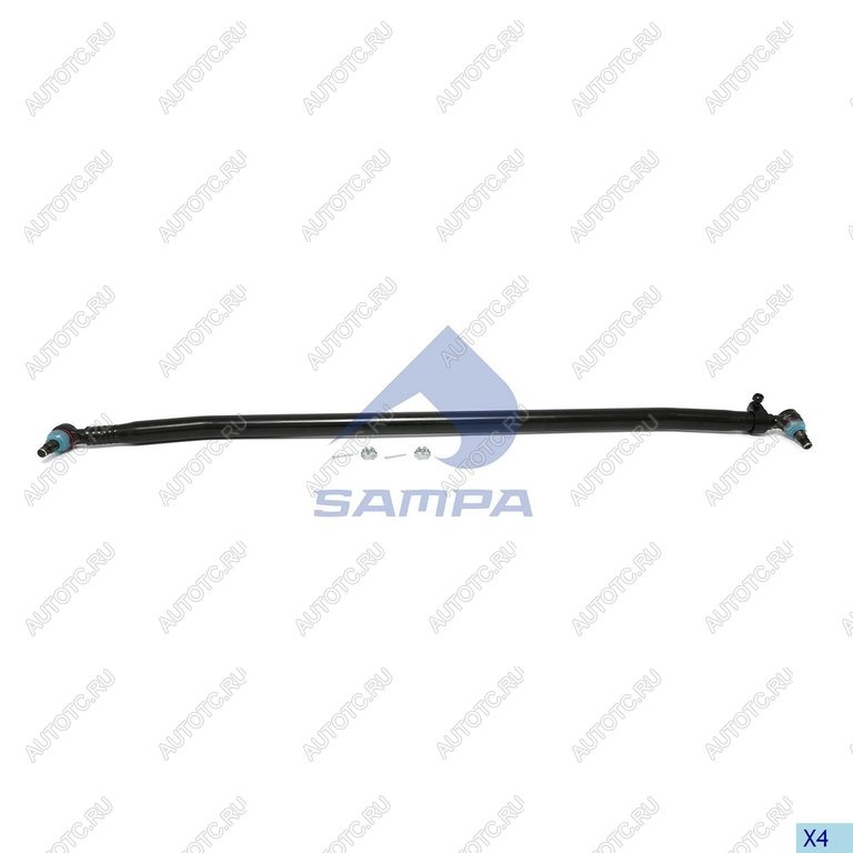 7 349 р. Тяга рулевая MAN поперечная L=1650мм SAMPA SAMPA 097.348-01  с доставкой в г. Пермь