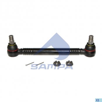 Тяга рулевая MAN поперечная L=413 SAMPA SAMPA 097.506-01