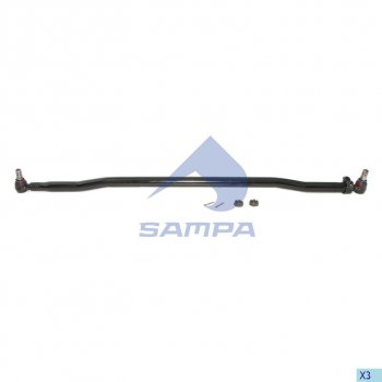 9 249 р. Тяга рулевая MERCEDES продольная SAMPA SAMPA 097.616-01  с доставкой в г. Пермь. Увеличить фотографию 1