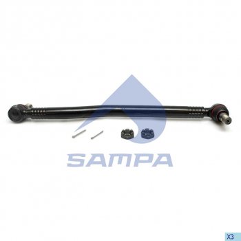 4 599 р. Тяга рулевая MERCEDES продольная L=711мм SAMPA SAMPA 097.786-01  с доставкой в г. Пермь. Увеличить фотографию 1
