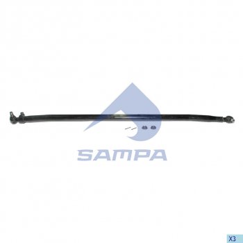 7 399 р. Тяга рулевая MAN поперечная L=1680 SAMPA SAMPA 097.809-01  с доставкой в г. Пермь. Увеличить фотографию 1
