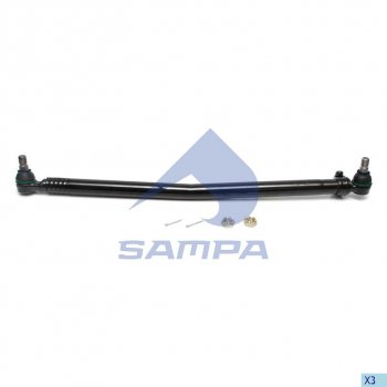 3 399 р. Тяга рулевая MAN продольная L=820мм SAMPA SAMPA 097.812-01  с доставкой в г. Пермь. Увеличить фотографию 1