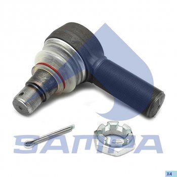 2 799 р. Наконечник рулевой тяги SAF (M38х1.5M30х1.5,L=135) SAMPA SAMPA 097.813-01  с доставкой в г. Пермь. Увеличить фотографию 1
