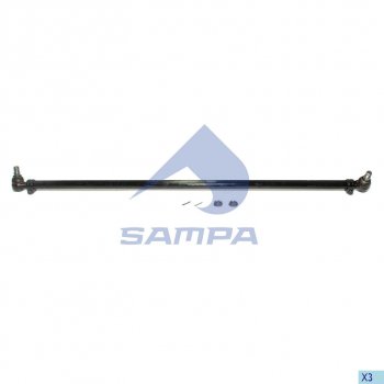 2 479 р. Тяга рулевая RENAULT Kerax поперечная L=1657мм SAMPA SAMPA 097.823-01  с доставкой в г. Пермь. Увеличить фотографию 1