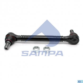 3 299 р. Тяга стабилизатора VOLVO FH12 заднего SAMPA SAMPA 097.861-01  с доставкой в г. Пермь. Увеличить фотографию 1