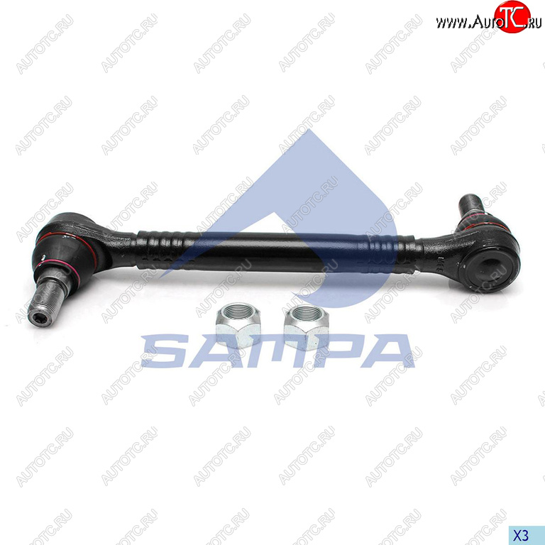 3 299 р. Тяга стабилизатора VOLVO FH12 заднего SAMPA SAMPA 097.861-01  с доставкой в г. Пермь