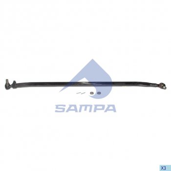 8 699 р. Тяга рулевая SCANIA поперечная L=1743мм SAMPA SAMPA 097.910-01  с доставкой в г. Пермь. Увеличить фотографию 1