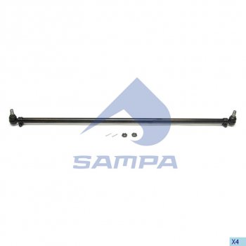 6 899 р. Тяга рулевая RENAULT Premium VOLVO FE поперечная L=1676мм SAMPA SAMPA 097.925-01  с доставкой в г. Пермь. Увеличить фотографию 1