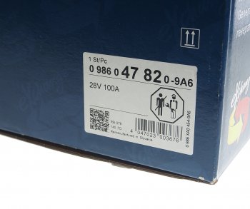 35 999 р. Генератор SCANIA 28В 100А BOSCH BOSCH 0986047820 BOSCH 0986047820  с доставкой в г. Пермь. Увеличить фотографию 6
