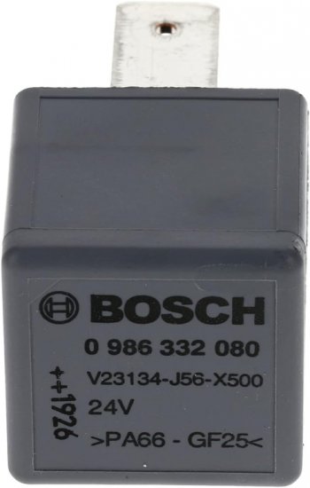 1 949 р. Реле DAF SCANIA VOLVO универсальное BOSCH BOSCH 0986332080  с доставкой в г. Пермь. Увеличить фотографию 2