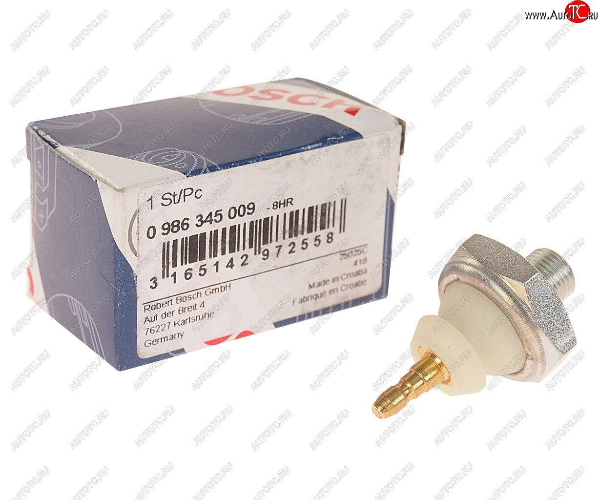 819 р. Датчик давления масла HONDA Accord (-98) BOSCH BOSCH 0986345009  с доставкой в г. Пермь