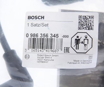 5 799 р. Провод высоковольтный VW Golf 4,Bora SKODA Octavia (99-) (2.0) комплект BOSCH BOSCH 0986356345  с доставкой в г. Пермь. Увеличить фотографию 3
