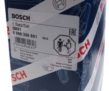 3 499 р. Провод высоковольтный OPEL Astra F (1.8/2.0),Vectra A (1.8/2.0) комплект BOSCH BOSCH 0986356801 BOSCH 0986356801  с доставкой в г. Пермь. Увеличить фотографию 4