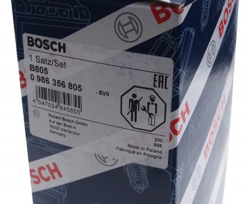 3 379 р. Провод высоковольтный FORD Escort,Mondeo (1.62.0) (16V) комплект BOSCH BOSCH 0986356805  с доставкой в г. Пермь. Увеличить фотографию 4