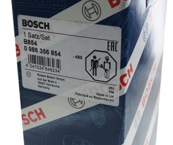 2 069 р. Провод высоковольтный PEUGEOT 205,306,405 CITROEN Xsara (98-00) комплект BOSCH BOSCH 0986356854  с доставкой в г. Пермь. Увеличить фотографию 4