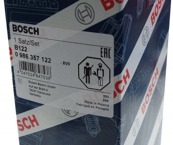 2 169 р. Провод высоковольтный MITSUBISHI Pajero (87-) комплект BOSCH BOSCH 0986357122  с доставкой в г. Пермь. Увеличить фотографию 4