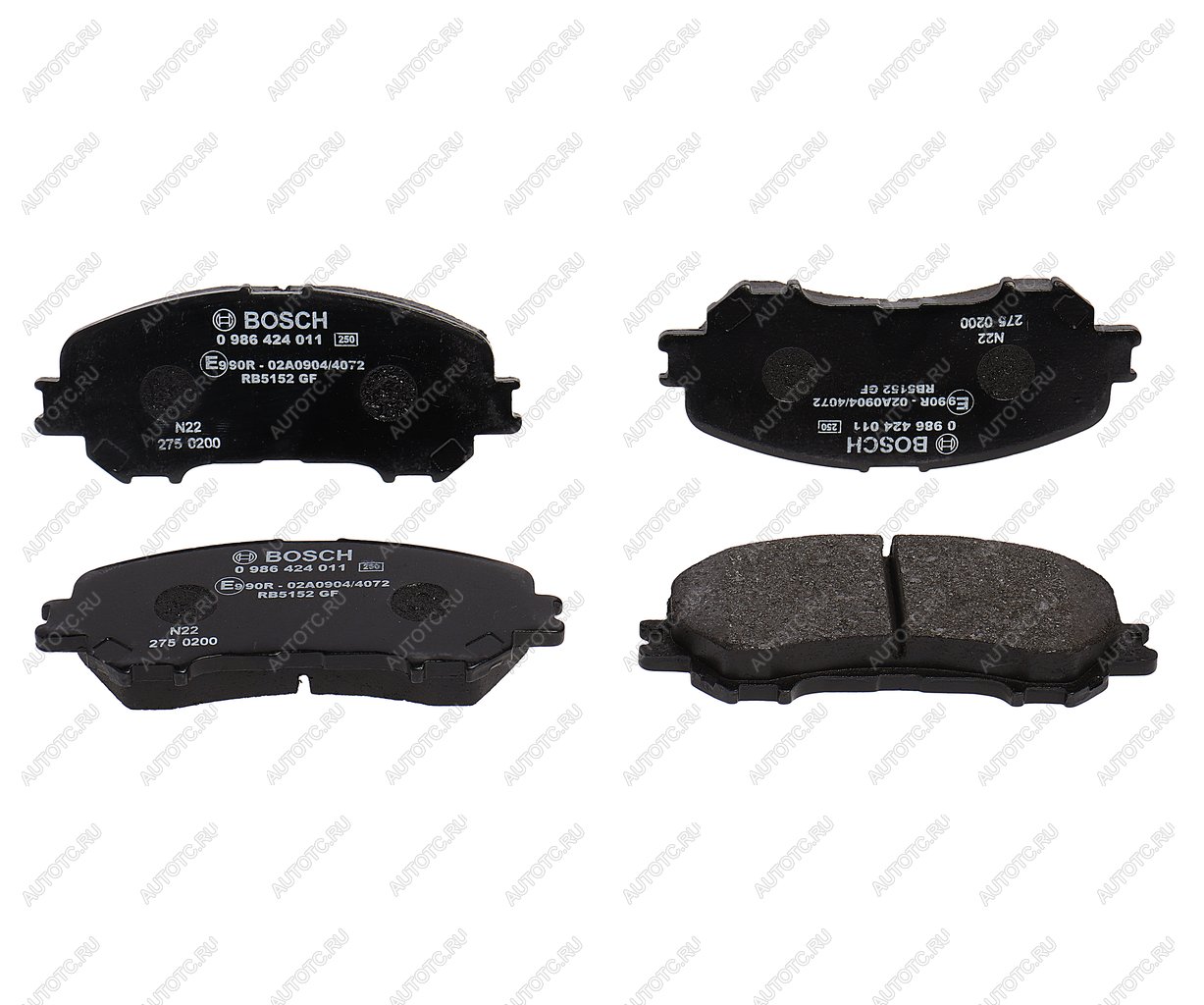 3 699 р. Колодки тормозные передние (4шт.) BOSCH Nissan Qashqai 2 J11 рестайлинг (2017-2022)  с доставкой в г. Пермь