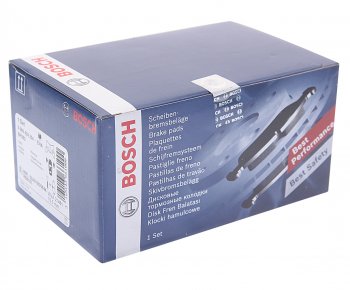 3 279 р. Колодки тормозные передние (4шт.) BOSCH Nissan Terrano2 R50 дорестайлинг (1995-1999)  с доставкой в г. Пермь. Увеличить фотографию 3