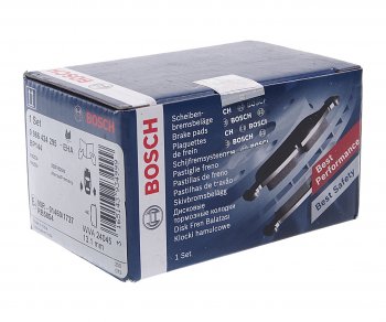 1 699 р. Колодки тормозные задние BOSCH Mazda 6 GG, GY универсал рестайлинг (2005-2008)  с доставкой в г. Пермь. Увеличить фотографию 2