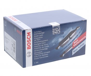 1 639 р. Колодки тормозные передние (4шт.) BOSCH Peugeot Partner M49/M59 рестайлинг (2002-2008)  с доставкой в г. Пермь. Увеличить фотографию 2