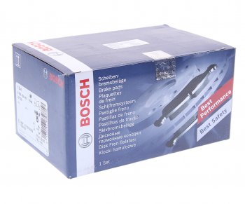 2 899 р. Колодки тормозные передние (4шт.) BOSCH Opel Astra G седан (1998-2005)  с доставкой в г. Пермь. Увеличить фотографию 3