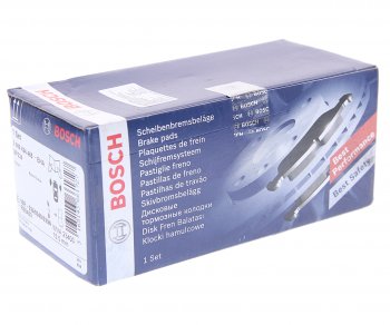 1 499 р. Колодки тормозные передние (4шт.) BOSCH Suzuki Baleno (1999-2002)  с доставкой в г. Пермь. Увеличить фотографию 3