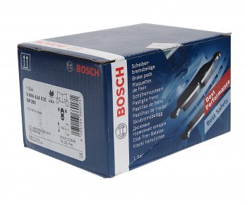 2 099 р. Колодки тормозные передние (4шт.) BOSCH Toyota Yaris XP10 хэтчбэк 5 дв. (1999-2005)  с доставкой в г. Пермь. Увеличить фотографию 2