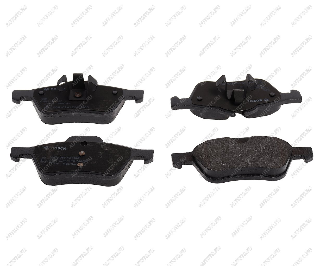 2 899 р. Колодки тормозные MINI Cooper (01-) передние (4шт.) BOSCH BOSCH 0986424652  с доставкой в г. Пермь