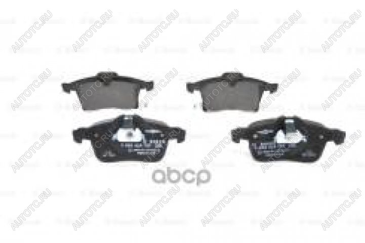2 859 р. Колодки тормозные передние с датчиком (4шт.) BOSCH Opel Astra H универсал (2004-2007)  с доставкой в г. Пермь