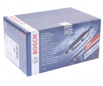 4 399 р. Колодки тормозные задние (4шт.) BOSCH Mercedes-Benz ML class W163 дорестайлинг (1997-2001)  с доставкой в г. Пермь. Увеличить фотографию 3
