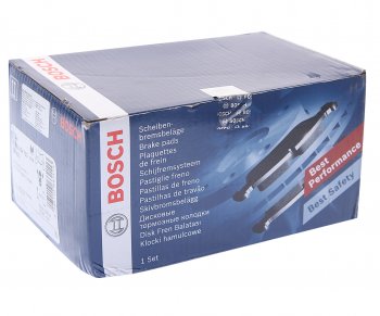 2 799 р. Колодки тормозные передние (4шт.) BOSCH Honda Legend 3 KA9 рестайлинг (1998-2004)  с доставкой в г. Пермь. Увеличить фотографию 3
