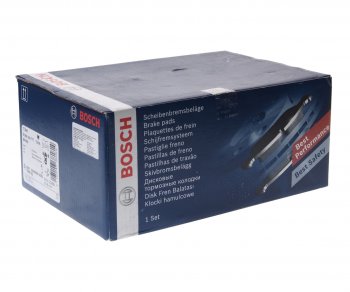 4 199 р. Колодки тормозные передние (4шт.) BOSCH Ford Galaxy CK,CD390 дорестайлинг (2014-2019)  с доставкой в г. Пермь. Увеличить фотографию 2
