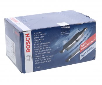 2 499 р. Колодки тормозные передние (4шт.) BOSCH CITROEN C8 (2002-2014)  с доставкой в г. Пермь. Увеличить фотографию 2
