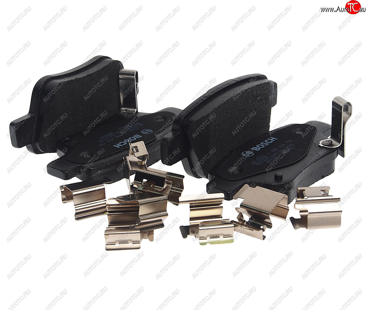 2 989 р. Колодки тормозные задние (4шт.) BOSCH Toyota Avensis T250 седан дорестайлинг (2003-2006)  с доставкой в г. Пермь