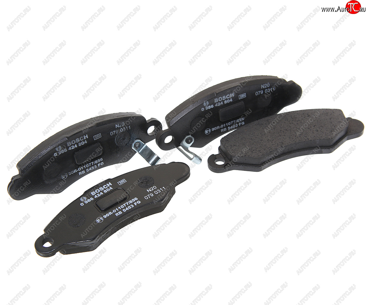 2 299 р. Колодки тормозные передние (4шт.) BOSCH Suzuki Swift ZC дорестайлинг, хэтчбэк 5 дв. (2003-2008)  с доставкой в г. Пермь