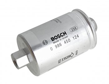 729 р. Фильтр топливный ВАЗ инжектор тонкой очистки (гайка) BOSCH BOSCH 0986450124  с доставкой в г. Пермь. Увеличить фотографию 1
