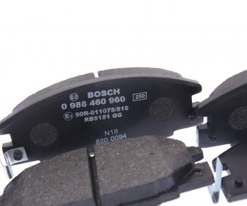 1 989 р. Колодки тормозные передние (4шт.) BOSCH Opel Frontera B 3 дв. дорестайлинг (1998-2001)  с доставкой в г. Пермь. Увеличить фотографию 2