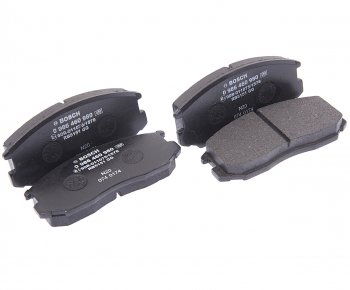 Колодки тормозные передние (4шт.) BOSCH Mitsubishi Lancer 10 CY седан дорестайлинг (2007-2010)
