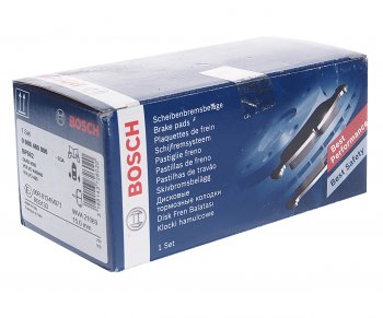2 159 р. Колодки тормозные задние (4шт.) BOSCH SAAB 9000 (1993-1998)  с доставкой в г. Пермь. Увеличить фотографию 2
