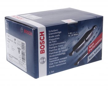 1 799 р. Колодки тормозные передние (4шт.) BOSCH Nissan Maxima A32 (1994-2000)  с доставкой в г. Пермь. Увеличить фотографию 2