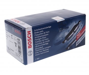 1 649 р. Колодки тормозные передние (4шт.) BOSCH Nissan Primera седан P11 дорестайлинг (1995-2000)  с доставкой в г. Пермь. Увеличить фотографию 2