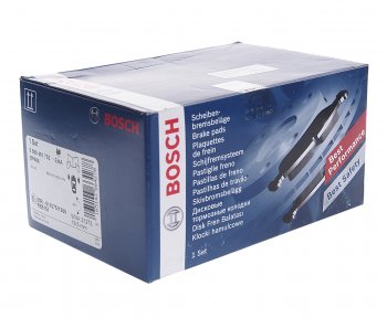 3 499 р. Колодки тормозные передние (4шт.) BOSCH Volvo V70 (2001-2007)  с доставкой в г. Пермь. Увеличить фотографию 2