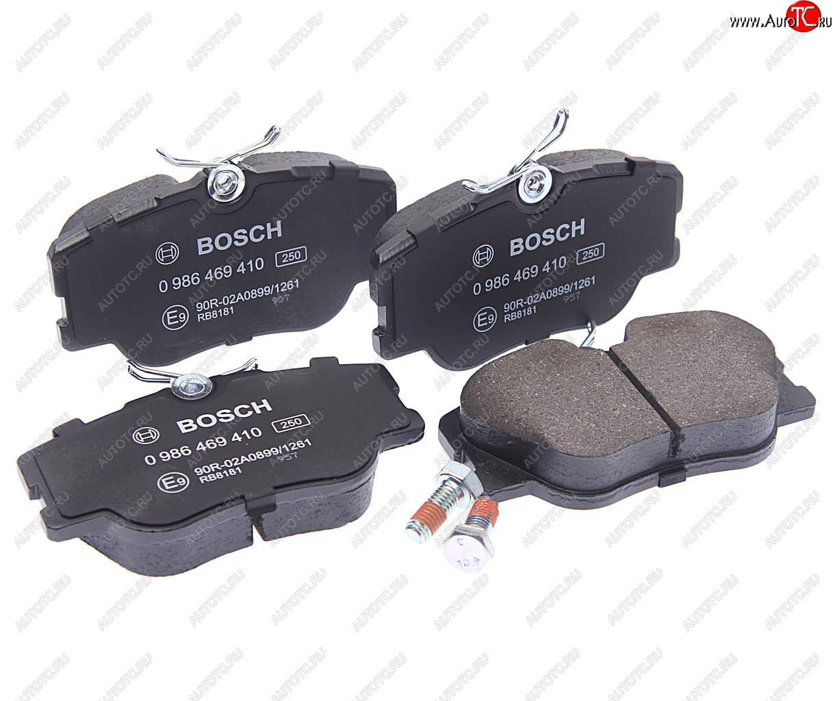 2 579 р. Колодки тормозные передние (4шт.) BOSCH Mercedes-Benz E-Class W124 седан дорестайлинг (1984-1993)  с доставкой в г. Пермь
